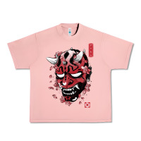 Salmon darth oni Urban Heavy Tee - linhVisuals