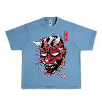 Pebble Blue darth oni Urban Heavy Tee - linhVisuals