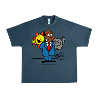 Midnight Navy al roker Urban Heavy Tee - linhVisuals
