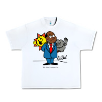 White al roker Urban Heavy Tee - linhVisuals