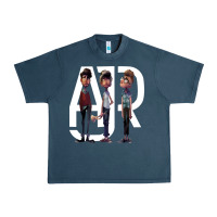 Midnight Navy ajr [tb] Urban Heavy Tee - linhVisuals