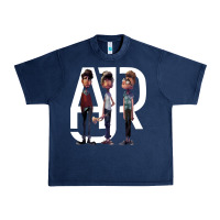 Navy ajr [tb] Urban Heavy Tee - linhVisuals
