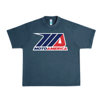 Midnight Navy motoamerica Urban Heavy Tee - linhVisuals