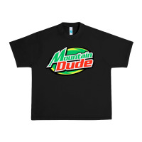 Black #mountain dude Urban Heavy Tee - linhVisuals