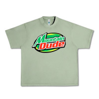 Oil Green #mountain dude Urban Heavy Tee - linhVisuals