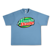 Pebble Blue #mountain dude Urban Heavy Tee - linhVisuals