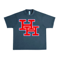Midnight Navy herbert hoover high school (west virginia) Urban Heavy Tee - linhVisuals
