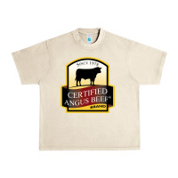 Sandshell angus beef Urban Heavy Tee - linhVisuals