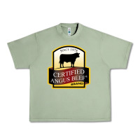 Oil Green angus beef Urban Heavy Tee - linhVisuals
