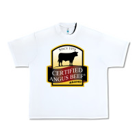 White angus beef Urban Heavy Tee - linhVisuals
