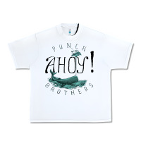 White Punch Brothers Urban Heavy Tee - linhVisuals