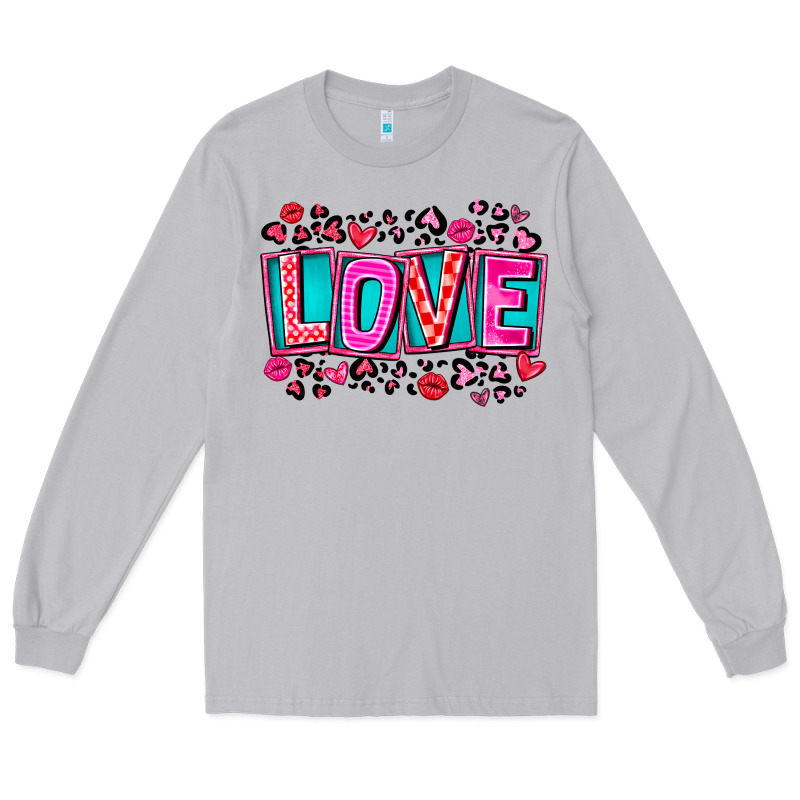 Love Valentine Long Sleeve Tee by CowhideDigitalArt | Teevron