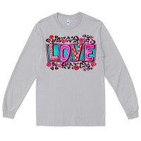 Moon Dust Love Valentine Long Sleeve Tee - CowhideDigitalArt