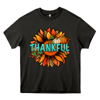Asphalt thankful with sunflower bbs Heavy Core Tee - BundleAndBundleShop