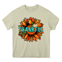 Mossy thankful with sunflower bbs Heavy Core Tee - BundleAndBundleShop