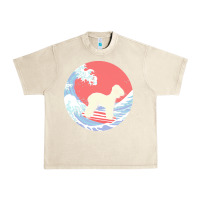 Sandshell bedlington terrier t  shirt bedlington terrier gifts   ocean waves sur Urban Heavy Tee - linhVisuals