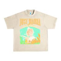 Sandshell pommeranian t  shirt dog owner, just wanna pet my pommeranian & drink Urban Heavy Tee - linhVisuals