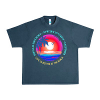 Midnight Navy san elijo state beach t  shirt san elijo state beach, encinitas, calif Urban Heavy Tee - linhVisuals