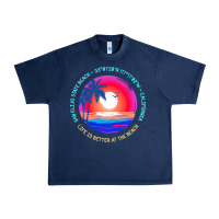 Navy san elijo state beach t  shirt san elijo state beach, encinitas, calif Urban Heavy Tee - linhVisuals