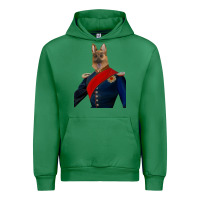 Emerald Pet Portraits, Custom Pet Portraits, Renaissance Pet Portraits, Custom Urban Hoodie - RanaPortraitStore