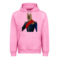 Fuchsia Pink Pet Portraits, Custom Pet Portraits, Renaissance Pet Portraits, Custom Urban Hoodie - RanaPortraitStore