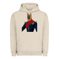 Pigment French Oak Pet Portraits, Custom Pet Portraits, Renaissance Pet Portraits, Custom Urban Hoodie - RanaPortraitStore