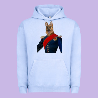 Pet Portraits, Custom Pet Portraits, Renaissance Pet Portraits, Custom Urban Hoodie Designed By Ranaportraitstore