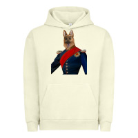Pigment Pistachio Pet Portraits, Custom Pet Portraits, Renaissance Pet Portraits, Custom Urban Hoodie - RanaPortraitStore