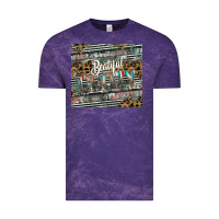 Cloud Purple beautiful crazy Vintage Tee - CowhideDigitalArt