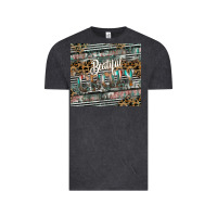 Vintage Black beautiful crazy Vintage Tee - CowhideDigitalArt