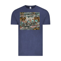 Vintage Denim beautiful crazy Vintage Tee - CowhideDigitalArt