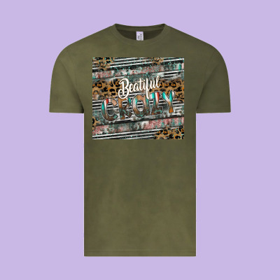 Beautiful Crazy Vintage Tee Designed By Cowhidedigitalart