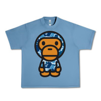 Pebble Blue baby milo bape camo Urban Heavy Tee - linhVisuals
