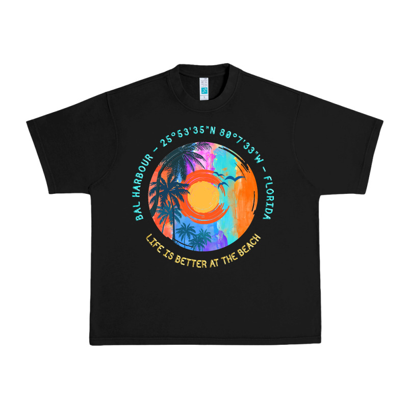 Bal Harbour T  Shirt Bal Harbour, Miami  Dade County, Florida T  Shirt Urban Heavy Tee by linhVisuals | Teevron