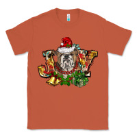 Copper Christmas joy english bulldog Classic Tee - BarkalooDesign