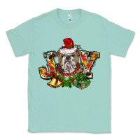 Christmas Joy English Bulldog Classic Tee | Teevron