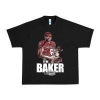 Black baker mayfield [tb] Urban Heavy Tee - linhVisuals