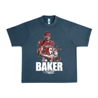 Midnight Navy baker mayfield [tb] Urban Heavy Tee - linhVisuals