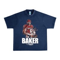 Navy baker mayfield [tb] Urban Heavy Tee - linhVisuals