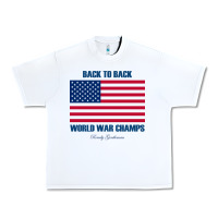 Back To Back World War Champs Back [tw] Urban Heavy Tee | Teevron
