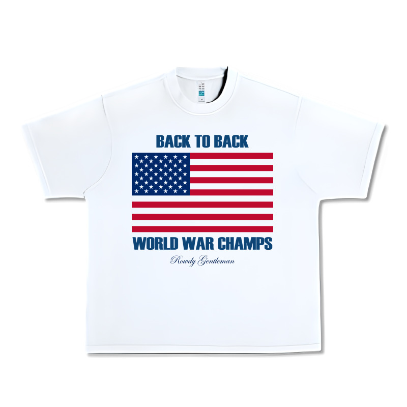 Back To Back World War Champs Back [tw] Urban Heavy Tee by linhVisuals | Teevron
