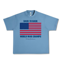 Pebble Blue back to back world war champs back [tw] Urban Heavy Tee - linhVisuals