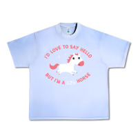 Grape Ice i'm a little horse Urban Heavy Tee - linhVisuals