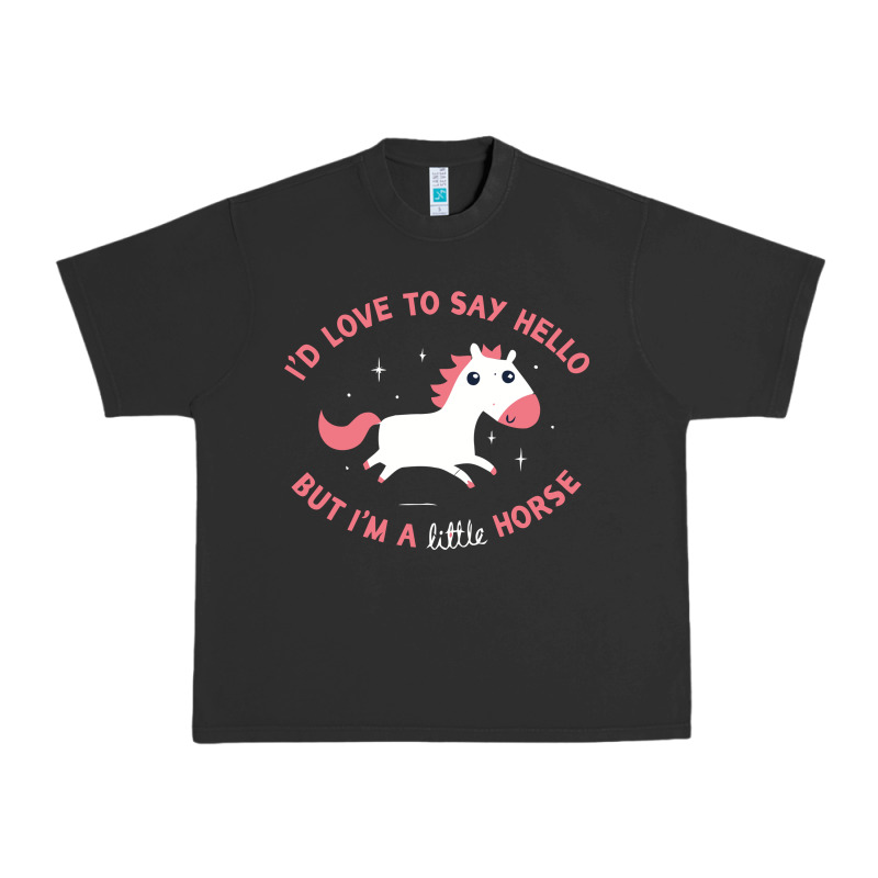 I'm A Little Horse Urban Heavy Tee by linhVisuals | Teevron