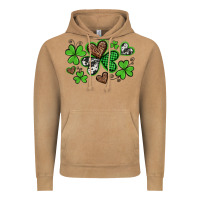 Vintage Camel western st patricks day shamrocks and hearts Vintage Hoodie - Artiststas