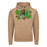 Vintage Coffee western st patricks day shamrocks and hearts Vintage Hoodie - Artiststas