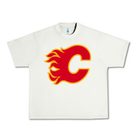 Pistachio the-flames-calgary-sports Urban Heavy Tee - linhVisuals
