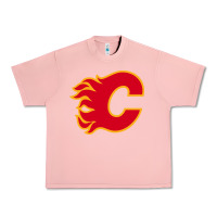 Salmon the-flames-calgary-sports Urban Heavy Tee - linhVisuals