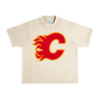 Sandshell the-flames-calgary-sports Urban Heavy Tee - linhVisuals