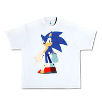 White Söniĉ Kids Urban Heavy Tee - linhVisuals